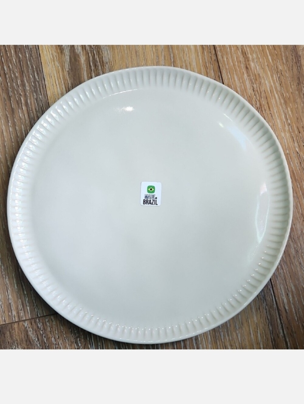 Mesa Brasil Stoneware Plate Made In Brazil